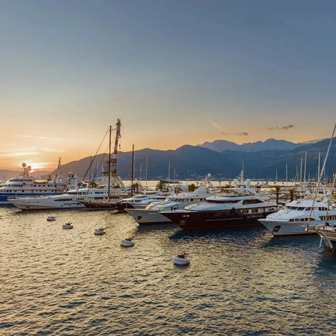 Motorboat trip in Tivat